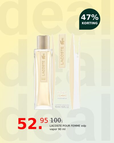 LACOSTE POUR FEMME edp vapor 90 ml