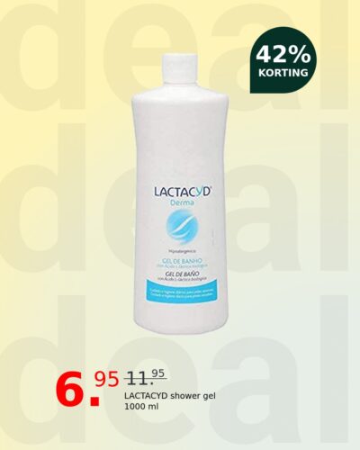 LACTACYD shower gel 1000 ml