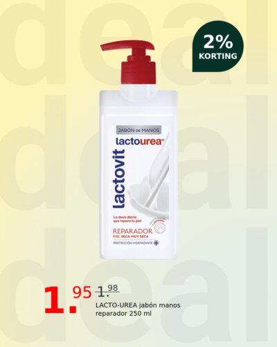 LACTO-UREA jabón manos reparador 250 ml
