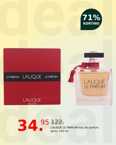 LALIQUE LE PARFUM eau de parfum spray 100 ml