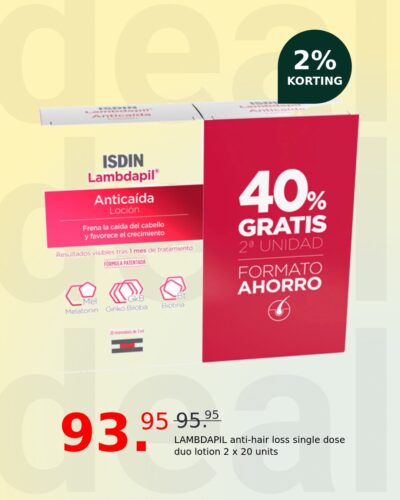 LAMBDAPIL anti-hair loss single dose duo lotion 2 x 20 units