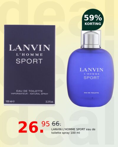 LANVIN L'HOMME SPORT eau de toilette spray 100 ml