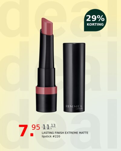 LASTING FINISH EXTREME MATTE lipstick #220