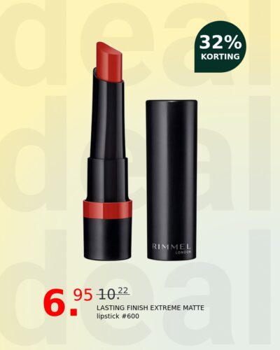 LASTING FINISH EXTREME MATTE lipstick #600
