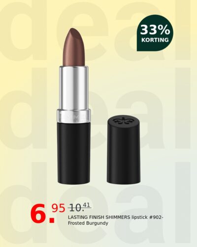 LASTING FINISH SHIMMERS lipstick #902- Frosted Burgundy