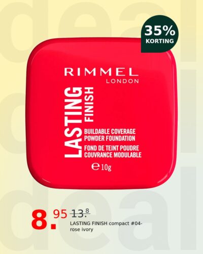 LASTING FINISH compact #04-rose ivory