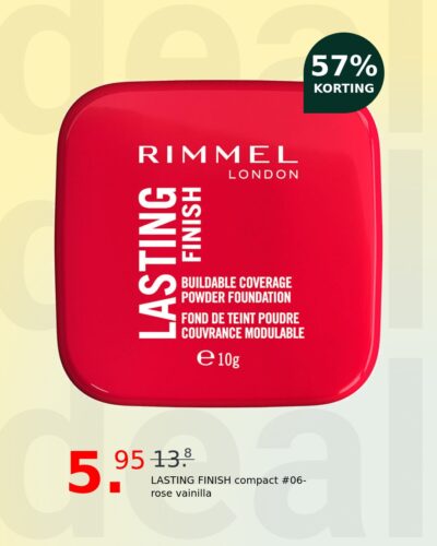 LASTING FINISH compact #06-rose vainilla