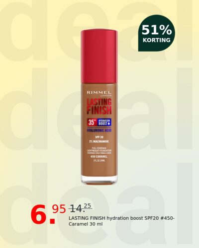 LASTING FINISH hydration boost SPF20 #450-Caramel 30 ml