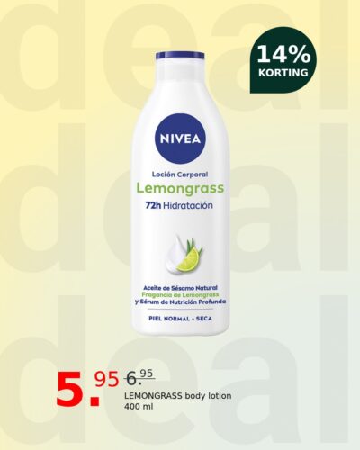 LEMONGRASS body lotion 400 ml