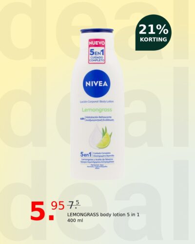 LEMONGRASS body lotion 5 in 1 400 ml