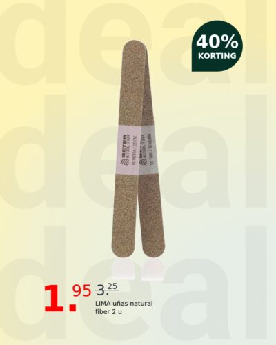 LIMA uñas natural fiber 2 u