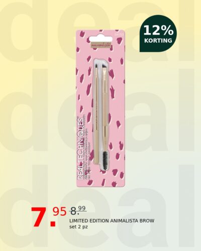LIMITED EDITION ANIMALISTA BROW set 2 pz