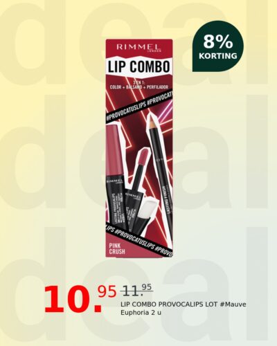 LIP COMBO PROVOCALIPS LOT #Mauve Euphoria 2 u