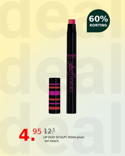 LIP DUO SCULPT #004-plum´set beach