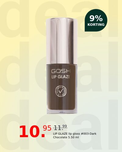 LIP GLAZE lip gloss #003-Dark Chocolate 5.50 ml