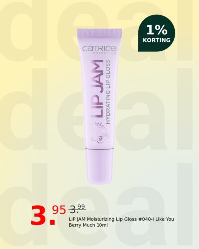 LIP JAM Moisturizing Lip Gloss #040-I Like You Berry Much 10ml