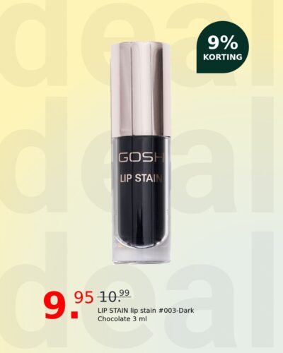 LIP STAIN lip stain #003-Dark Chocolate 3 ml