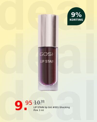 LIP STAIN lip tint #001-Shocking Pink 3 ml