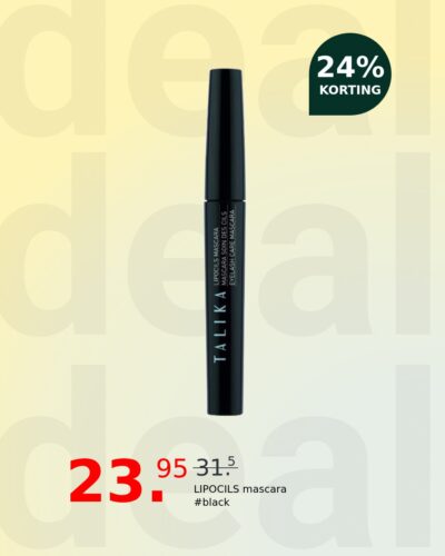 LIPOCILS mascara #black