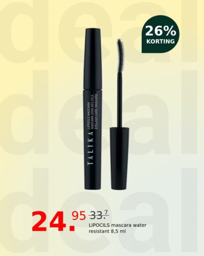 LIPOCILS mascara water resistant 8,5 ml