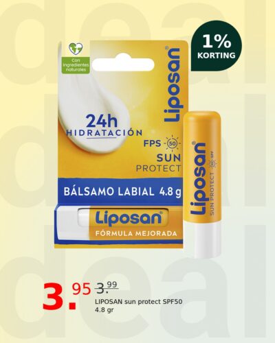 LIPOSAN sun protect SPF50 4.8 gr