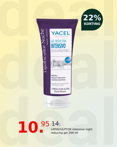 LIPOSCULPTOR intensive night reducing gel 200 ml