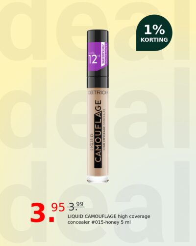 LIQUID CAMOUFLAGE high coverage concealer #015-honey 5 ml