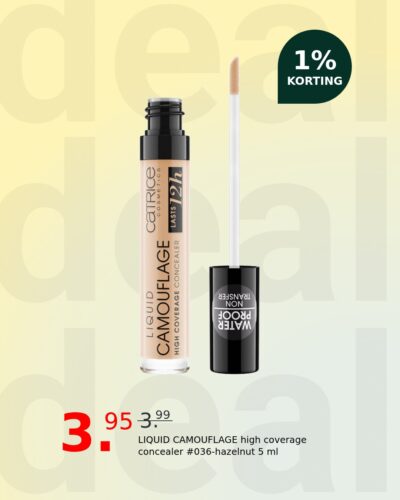 LIQUID CAMOUFLAGE high coverage concealer #036-hazelnut 5 ml
