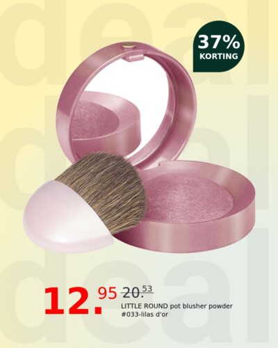LITTLE ROUND pot blusher powder #033-lilas d'or