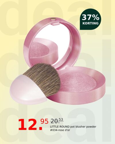 LITTLE ROUND pot blusher powder #034-rose d'or