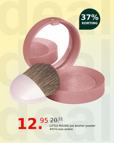 LITTLE ROUND pot blusher powder #074-rose ambre