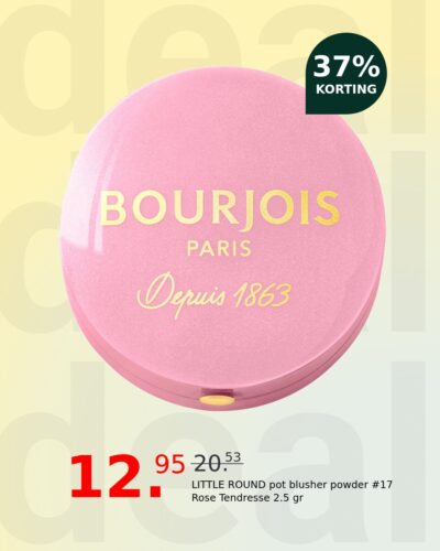 LITTLE ROUND pot blusher powder #17 Rose Tendresse 2.5 gr