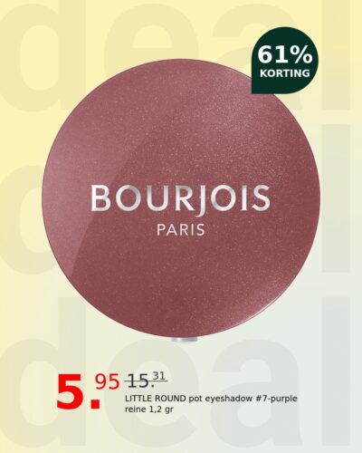 LITTLE ROUND pot eyeshadow #7-purple reine 1,2 gr