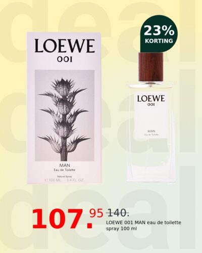 LOEWE 001 MAN eau de toilette spray 100 ml