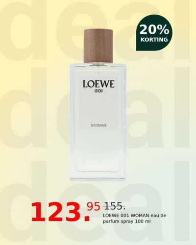 LOEWE 001 WOMAN eau de parfum spray 100 ml