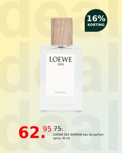 LOEWE 001 WOMAN eau de parfum spray 30 ml