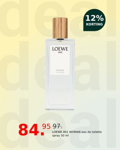 LOEWE 001 WOMAN eau de toilette spray 50 ml