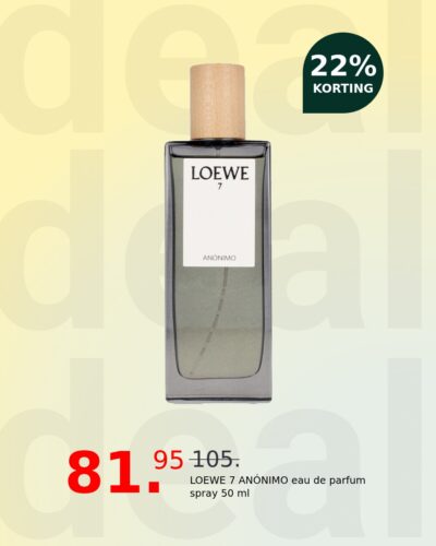 LOEWE 7 ANÓNIMO eau de parfum spray 50 ml