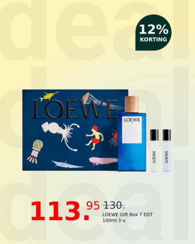 LOEWE Gift Box 7 EDT 100ml 3 u