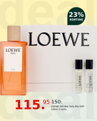 LOEWE Gift Box Solo Ella EDP 100ml 3 units