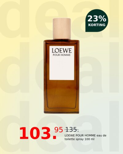 LOEWE POUR HOMME eau de toilette spray 100 ml