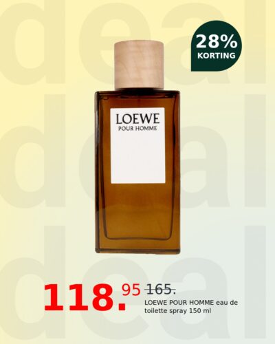 LOEWE POUR HOMME eau de toilette spray 150 ml
