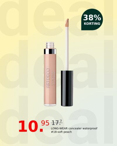 LONG-WEAR concealer waterproof #18-soft peach
