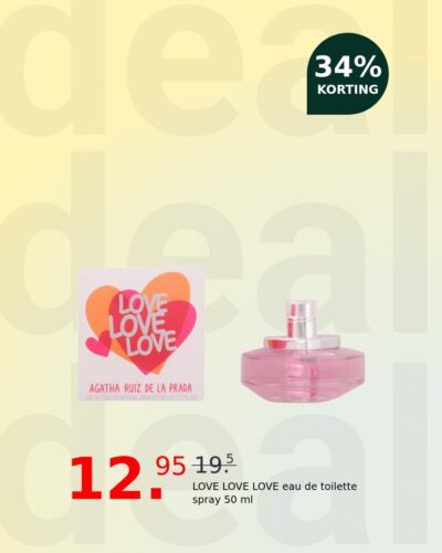 LOVE LOVE LOVE eau de toilette spray 50 ml