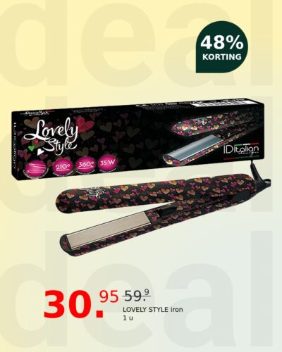 LOVELY STYLE iron 1 u