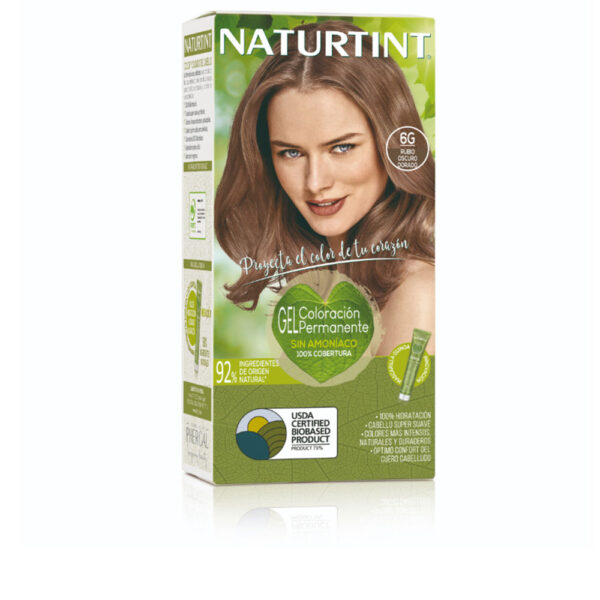 NATURTINT ammonia-free hair dye #6G-Dark Golden Blonde 170 ml