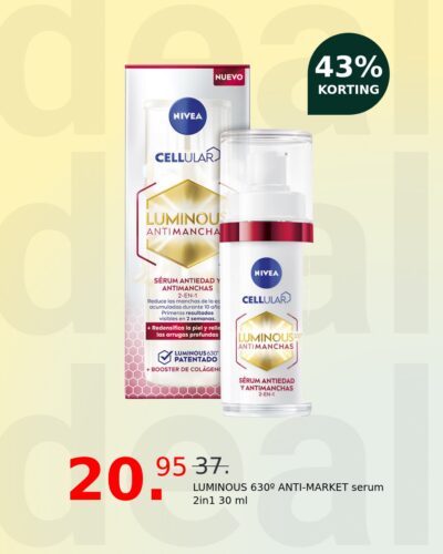 LUMINOUS 630º ANTI-MARKET serum 2in1 30 ml