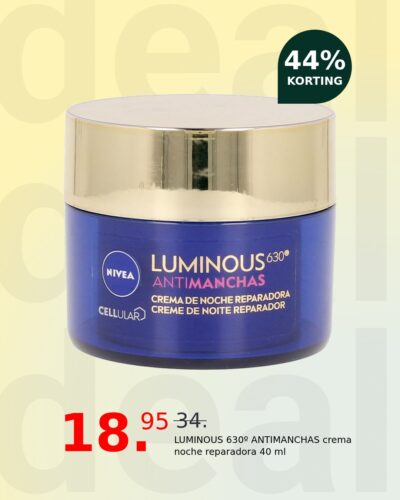 LUMINOUS 630º ANTIMANCHAS crema noche reparadora 40 ml