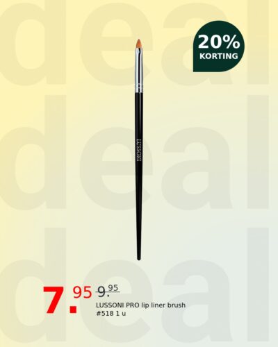 LUSSONI PRO lip liner brush #518 1 u