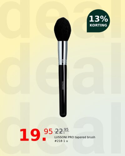 LUSSONI PRO tapered brush #218 1 u